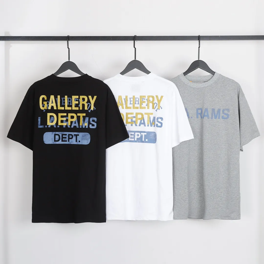 GALLERY.DEPT Summer new short-sleeved style No.: D3130#P106 Color: Black White Gray Size: S M L XL